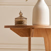 Kopija SoBuy Nizka miza za kavo z stranske mize Stranska miza rjava spalnica φ46.5x54.5cm hfbt01-bund
