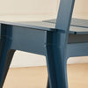 Kopija SoBuy Zložljivi stol, kuhinjski stol z oblazinjenim sedežem in hrbtom, stol z bukovim mizo, FST92-BL