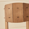 Kopija SoBuy Kuhinjski stol z naslonjalnim naslonom Modri ​​stolček 60x44x86cm HFST01-B