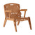 Stol 72x55x35cm HFST02-BR
