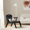 Kopija SoBuy Kuhinjski stol z naslonjalnim naslonom Rjavi stolček 72x55x70,5cm hfst02-bund