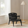 Kopija SoBuy Kuhinjski stol z naslonjalnim naslonom Rjavi stolček 72x55x70,5cm hfst02-bund