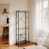 SoBuy KLS21-SCH Appendiabiti da Terra Salvaspazio per Ingresso (immagine 5/12)