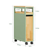 SoBuy NSR14-GR Carrello Salvaspazio Stretto 20 cm Verde (immagine 3/12)
