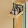 SoBuy NSR14-GR Carrello Salvaspazio Stretto 20 cm Verde (immagine 11/12)