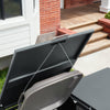 SoBuy OGS64-DG Copribidone doppio in acciaio zincato 240L per 2 bidoni (immagine 4/12)