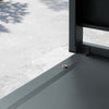 SoBuy OGS64-DG Copribidone doppio in acciaio zincato 240L per 2 bidoni (immagine 12/12)