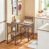 SoBuy Jedilna miza z 2 namiznimi stoli in stoli kuhinja Vintage L80*P50*A75 cm, OGT19-N