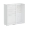 SoBuy STR16-W Scaffale a Giorno Sospeso con 4 Ripiani, Bianco - immagine 1/12