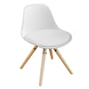 Sobuy Otroški stol barvit stol stolček Baby White White FST46-W