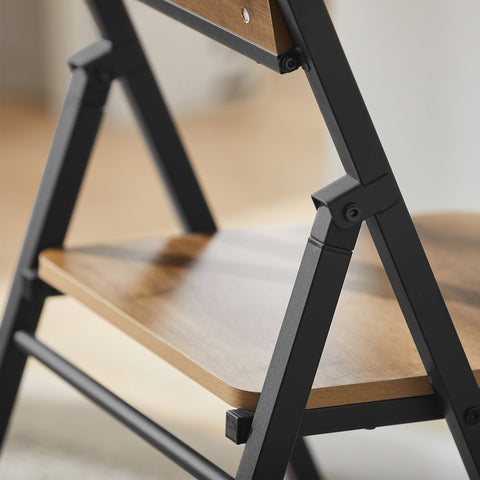 SoBuy Zložljivi stol kuhinjski stol višina višina 33 cm vintage slog 46x48x80 cm fst88-pf