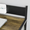 Sobuy miza za hišo in leseno mizo Office Black Desk Fwt66-sch, it