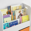 SoBuy Montessorian BookShop for Children Shepherds Holder prinese L58*P27*A76 CM KMB27-W