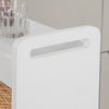 SoBuy Kopalnica varčevalna omara omara pridobivanje varčevanja bela kopalnica NSR01-W