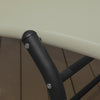 SoBuy 2-sedežni vrtni zibanje palube z dvema blazinama in strehami do 300 kg L123*P190*A38 cm OGS50-MI Beige